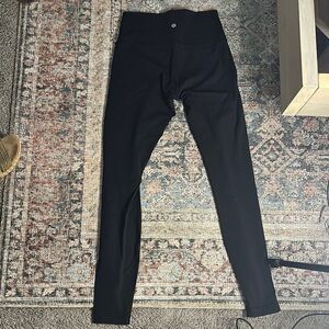 Black High-Waisted Leggings